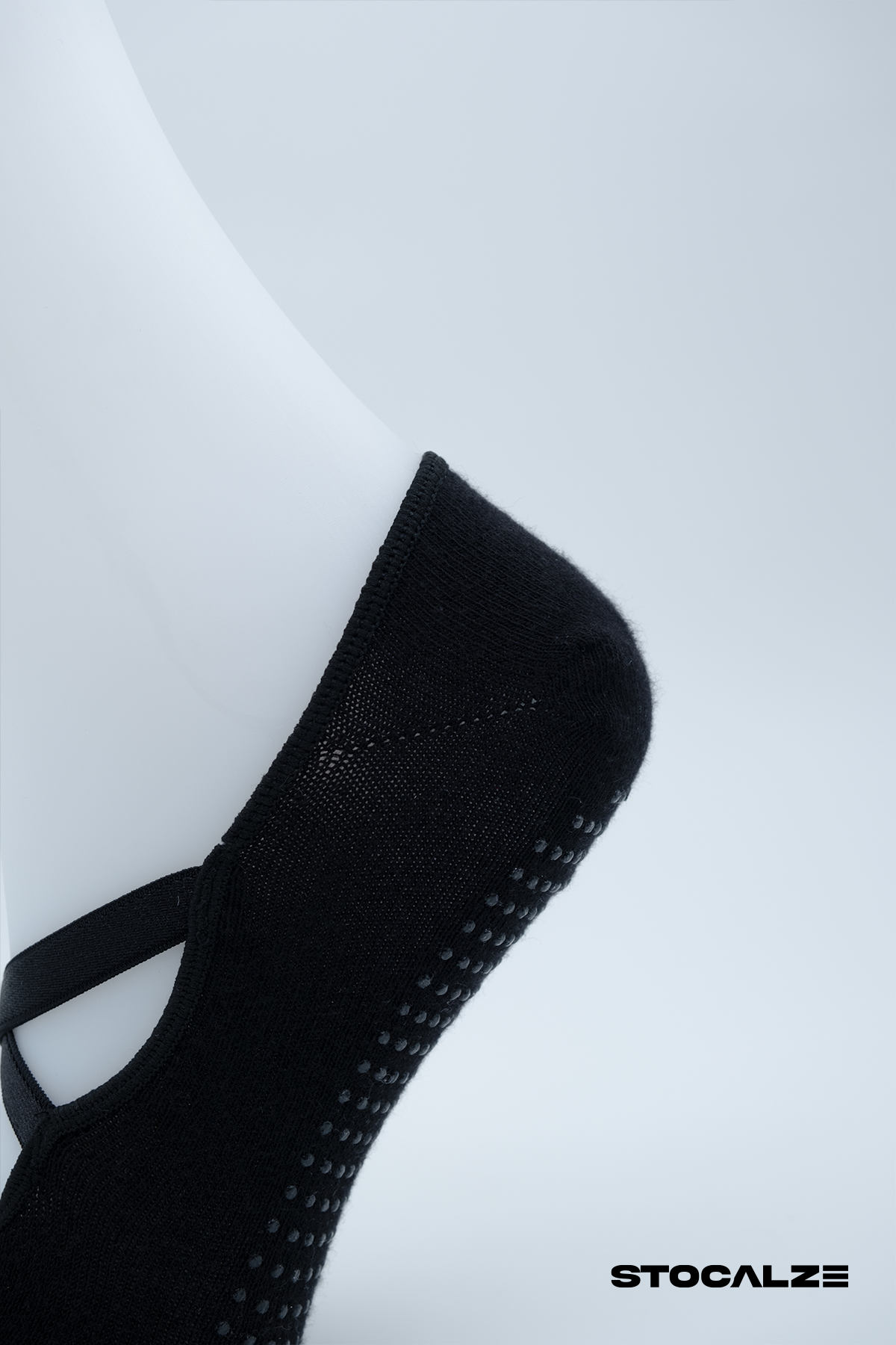 Stocalze Siyah Kadın Spor Çorabı