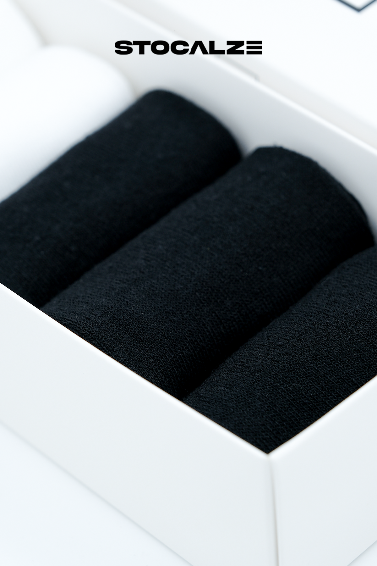 Stocalze Unisex Bambu Düz Patik. Dikişsiz,terletmez,yumuşak 6'lı Kutulu Siyah Beyaz Çorap Seti